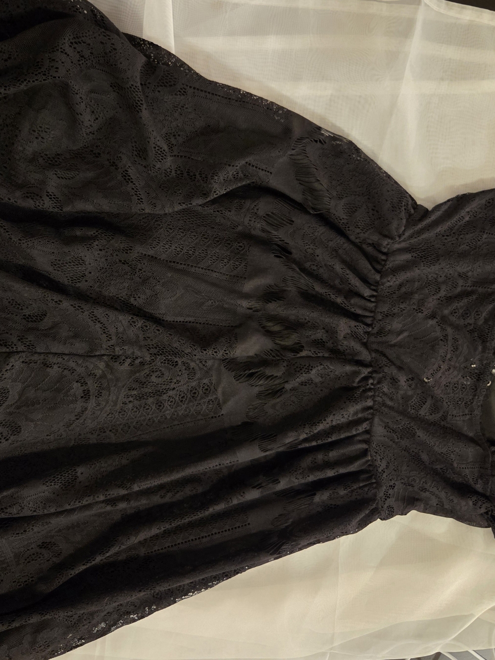 Vintage Killstar Rare Bella Morte Lost Babydoll Dress with Tie Front, XS - Picture 7 of 10